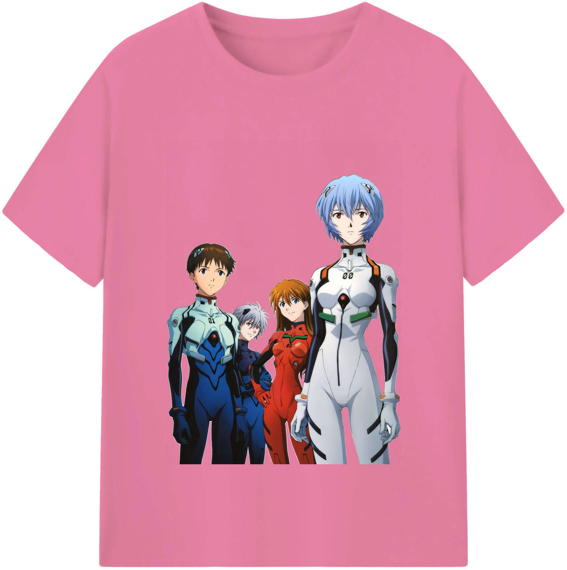 （画像用） EVA 新世紀エヴァンゲリオン 綿100％半袖Tシャツ（フロントプリント）